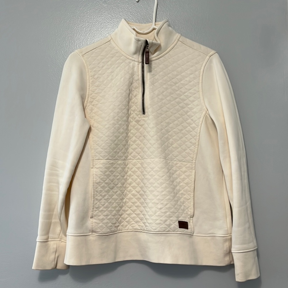LL Bean, Quilted, Quarter- zip, Medium Petite